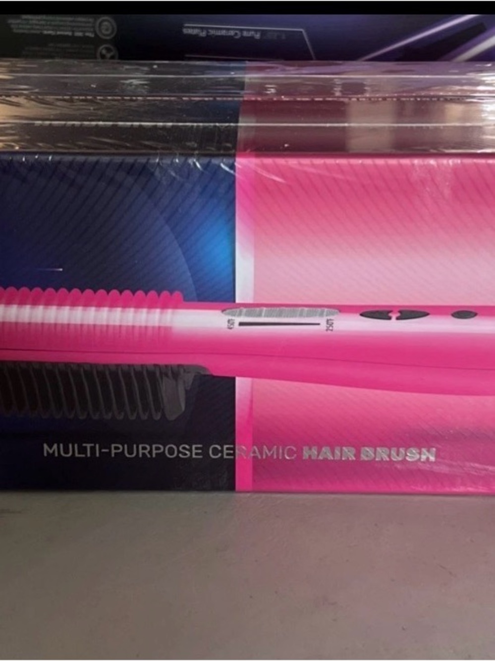 Ceramic Multi-Purpose Hair Brush - Pink